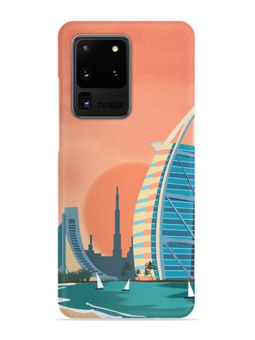 Dubai Architectural Scenery Snap Case for Samsung Galaxy S20 Ultra Zapvi