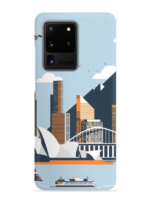 Sydney Opera Landscape Snap Case for Samsung Galaxy S20 Ultra Zapvi