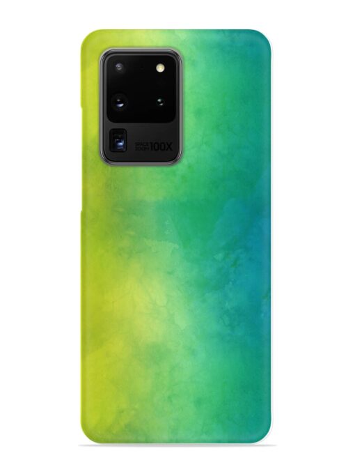 Yellow Green Gradient Snap Case for Samsung Galaxy S20 Ultra Zapvi