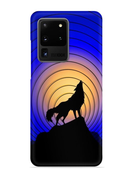 Fox Roaring Design Snap Case for Samsung Galaxy S20 Ultra Zapvi