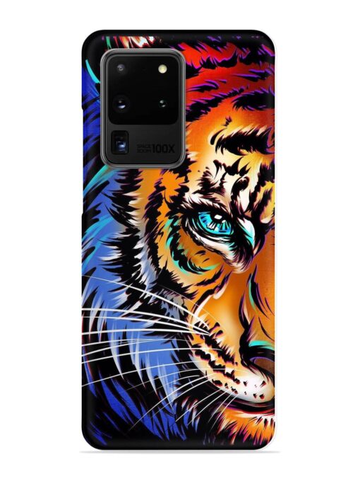 Colorful Lion Art Snap Case for Samsung Galaxy S20 Ultra Zapvi