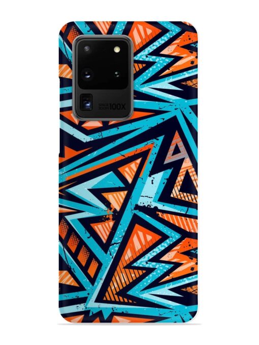 Abstract Seamless Grunge Snap Case for Samsung Galaxy S20 Ultra Zapvi