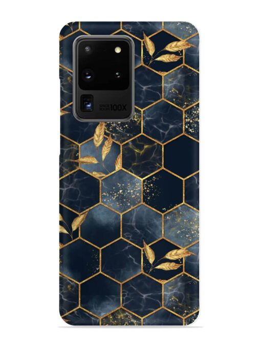 Marble Hexagon Seamless Snap Case for Samsung Galaxy S20 Ultra Zapvi