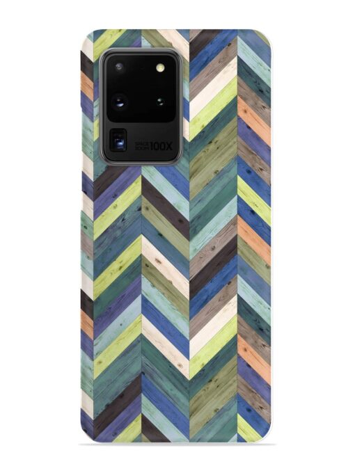 Chevron Random Color Snap Case for Samsung Galaxy S20 Ultra Zapvi