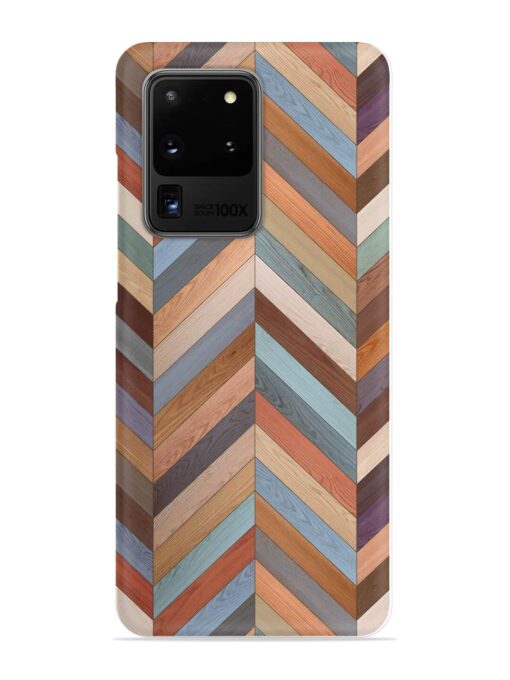 Seamless Wood Parquet Snap Case for Samsung Galaxy S20 Ultra Zapvi