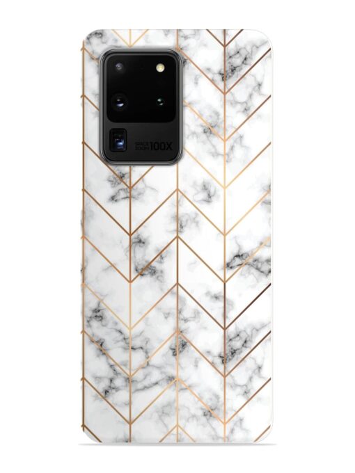 Vector Marble Texture Snap Case for Samsung Galaxy S20 Ultra Zapvi