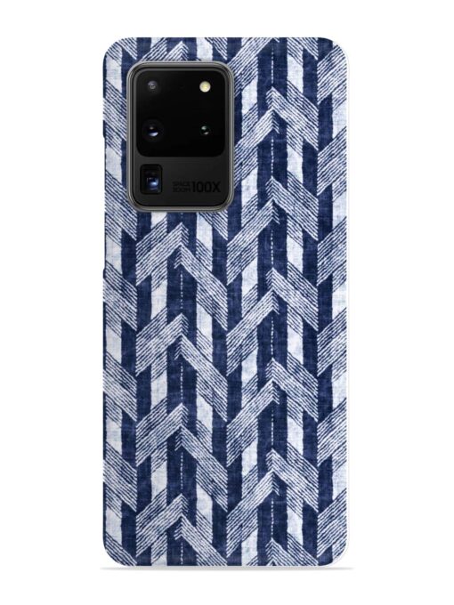 Abstract Herringbone Motif Snap Case for Samsung Galaxy S20 Ultra Zapvi