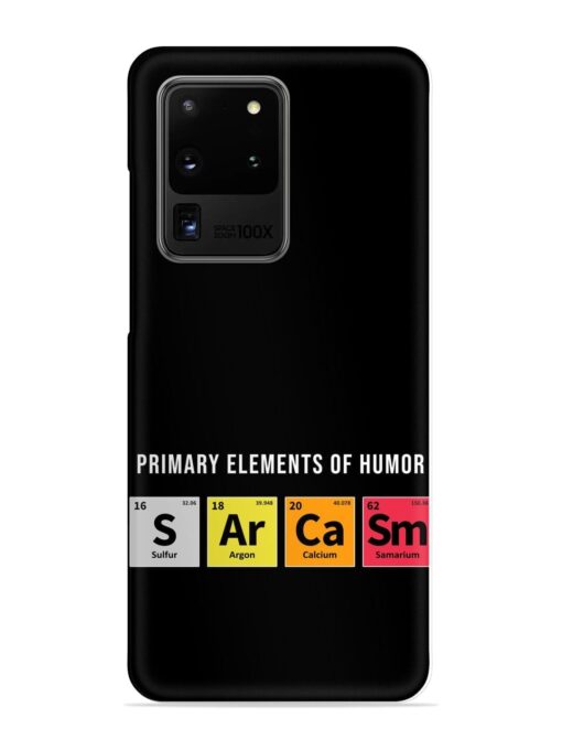 Primary Elements Humor Snap Case for Samsung Galaxy S20 Ultra Zapvi