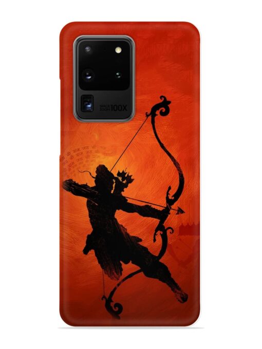 Illustration Lord Rama Snap Case for Samsung Galaxy S20 Ultra Zapvi