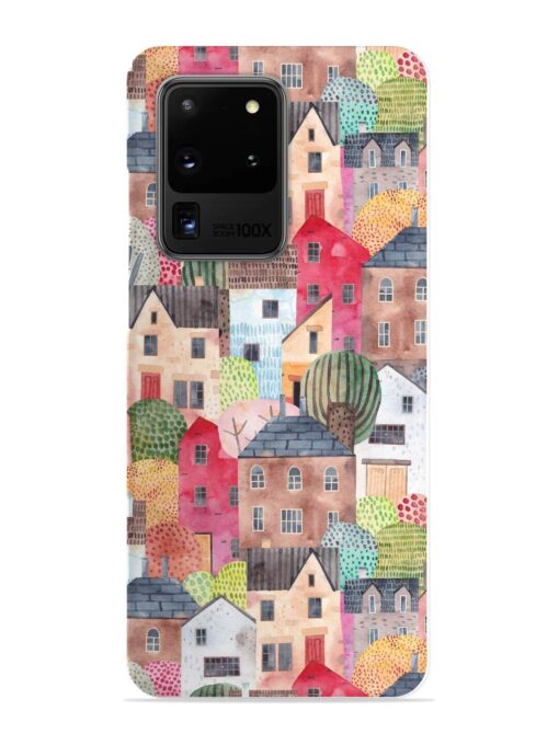 Abstract Seamless Pattern Snap Case for Samsung Galaxy S20 Ultra Zapvi