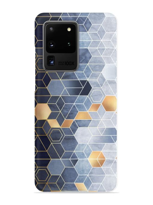 Geometric Abstraction Hexagons Snap Case for Samsung Galaxy S20 Ultra