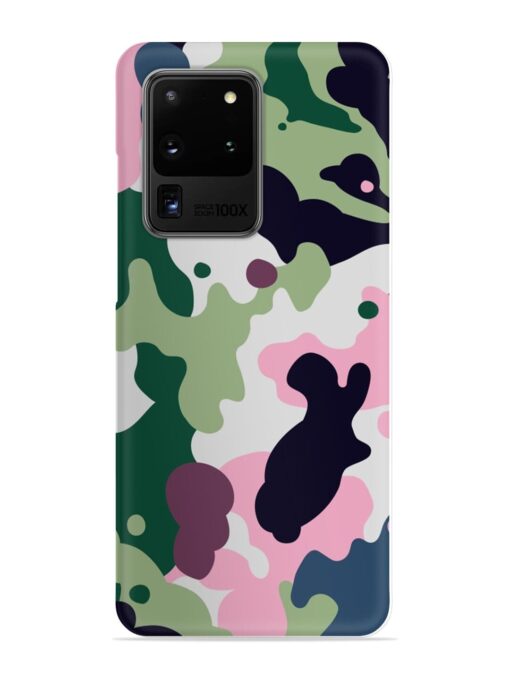 Seamless Funky Camouflage Snap Case for Samsung Galaxy S20 Ultra