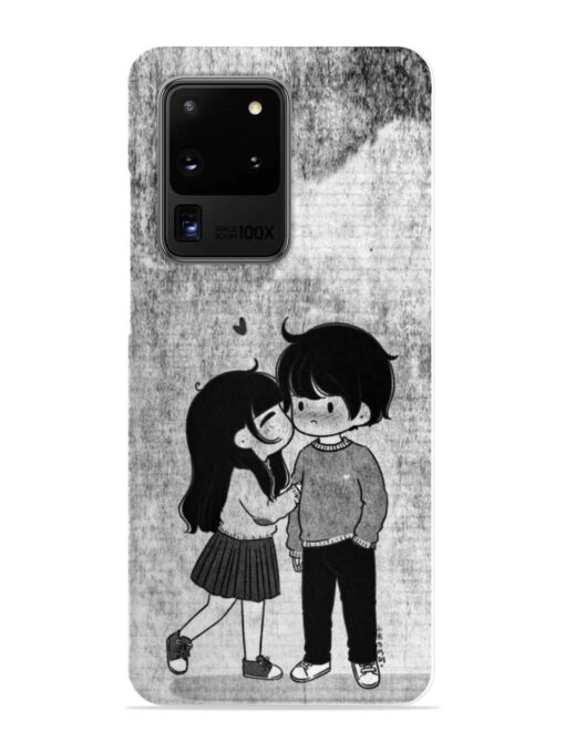 Couple Love Highlights Snap Case for Samsung Galaxy S20 Ultra Zapvi