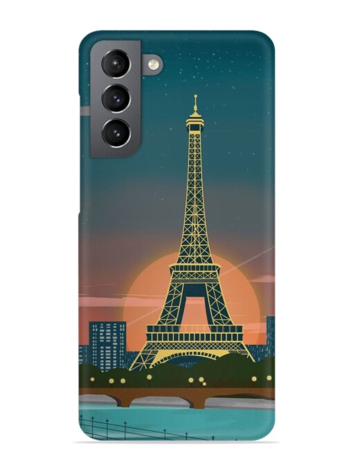 Scenery Architecture France Paris Snap Case for Samsung Galaxy S21 (5G) Zapvi