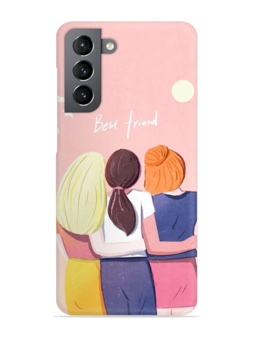 Friendship Day Snap Case for Samsung Galaxy S21 (5G) Zapvi