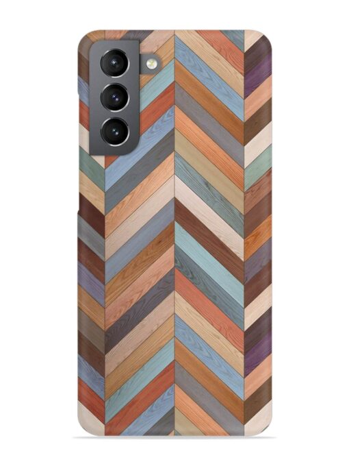 Seamless Wood Parquet Snap Case for Samsung Galaxy S21 (5G) Zapvi