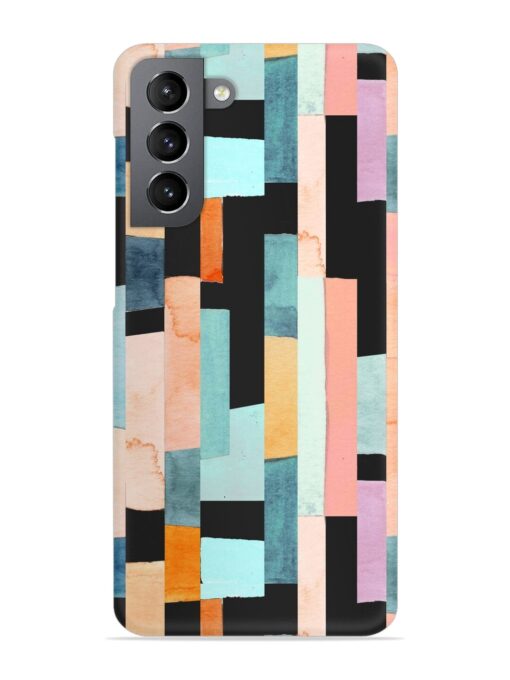 Geometric Seamless Pattern Snap Case for Samsung Galaxy S21 (5G) Zapvi