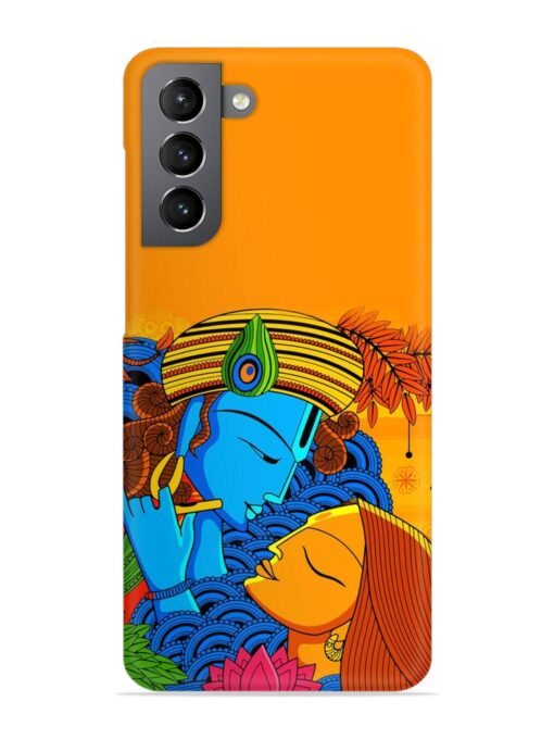 Illustration Hindu Goddess Snap Case for Samsung Galaxy S21 (5G) Zapvi