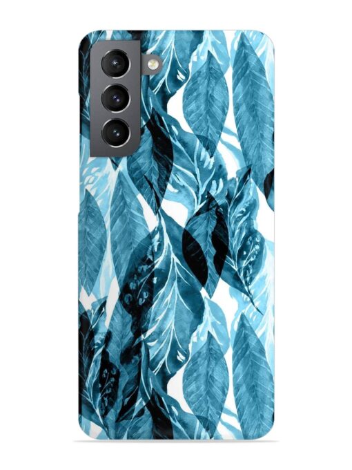 Leaves Pattern Jungle Snap Case for Samsung Galaxy S21 (5G) Zapvi