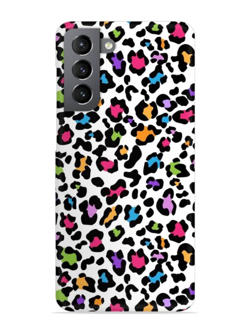 Seamless Leopard Pattern Snap Case for Samsung Galaxy S21 (5G) Zapvi