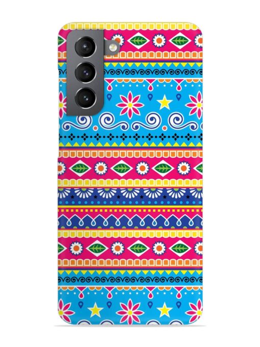 Indian Seamless Snap Case for Samsung Galaxy S21 (5G) Zapvi