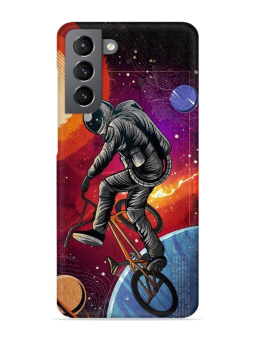 Super Eclipse Bmx Bike Snap Case for Samsung Galaxy S21 (5G) Zapvi