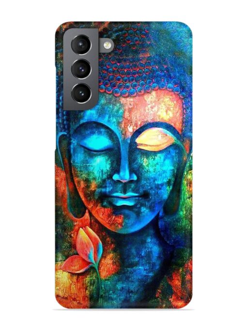 Buddha Painting Snap Case for Samsung Galaxy S21 Fe (5G) Zapvi