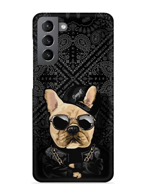 Gangsta Cool Sunglasses Dog Snap Case for Samsung Galaxy S21 Fe (5G) Zapvi