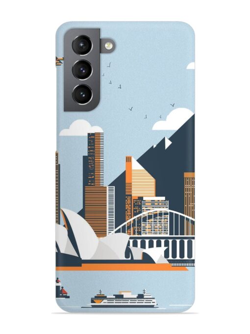 Sydney Opera Landscape Snap Case for Samsung Galaxy S21 Plus Zapvi