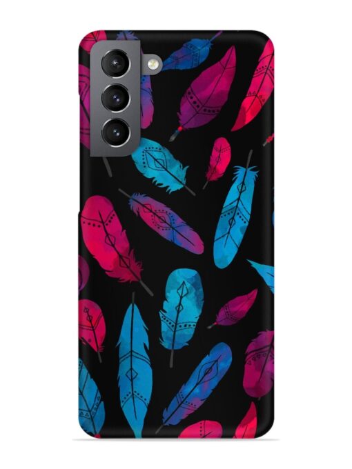 Feather Art Snap Case for Samsung Galaxy S21 Plus Zapvi