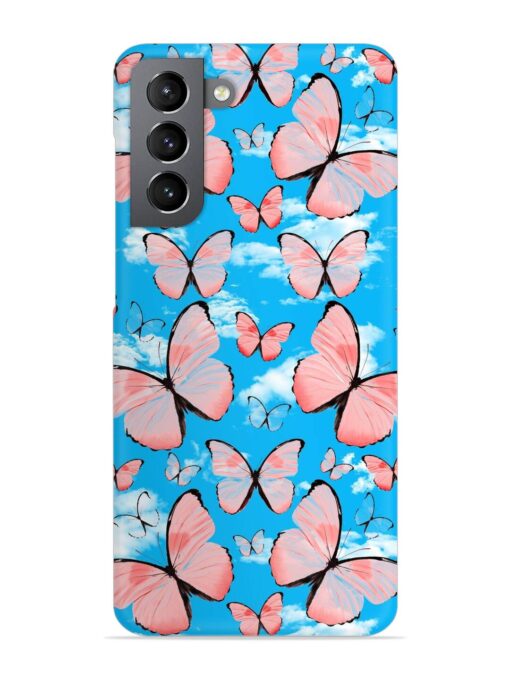 Seamless Pattern Tropical Snap Case for Samsung Galaxy S21 Plus Zapvi