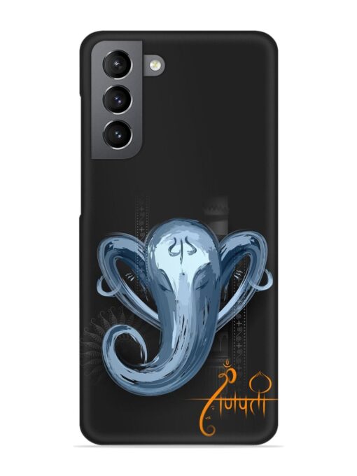 Illustration Lord Ganpati Snap Case for Samsung Galaxy S21 Plus Zapvi