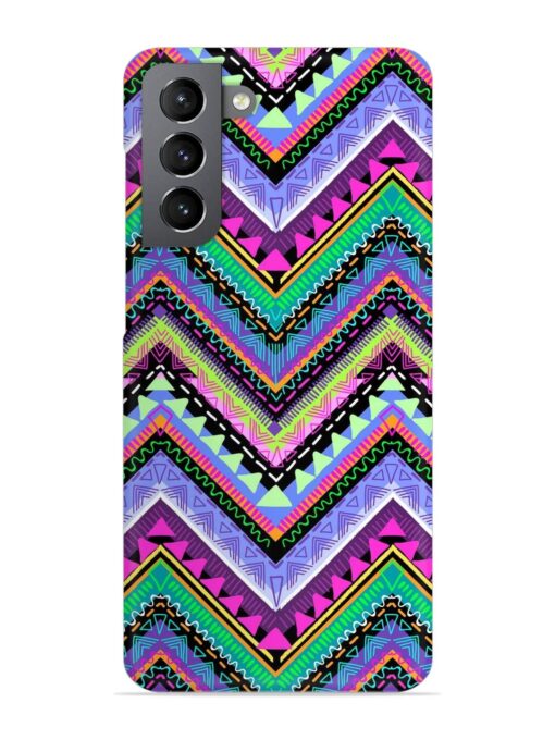 Tribal Aztec Print Snap Case for Samsung Galaxy S21 Plus Zapvi