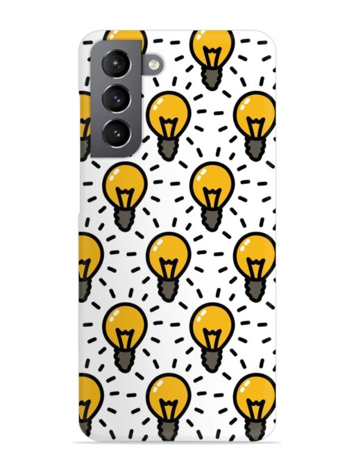 Light Bulb Seamless Snap Case for Samsung Galaxy S21 Plus Zapvi