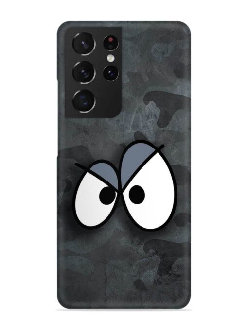 Big Eyes Night Mode Snap Case for Samsung Galaxy S21 Ultra Zapvi