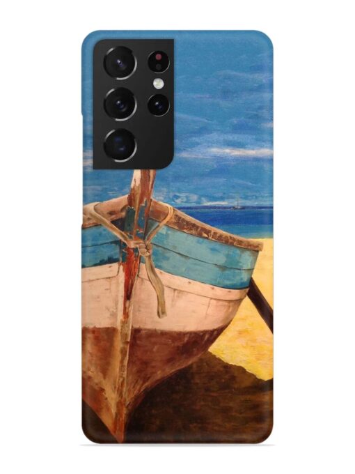 Canvas Painting Snap Case for Samsung Galaxy S21 Ultra Zapvi