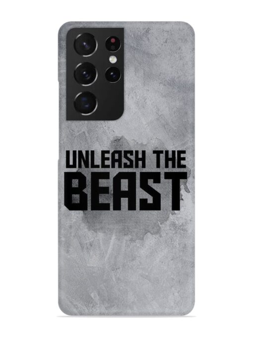 Unleash The Beast Snap Case for Samsung Galaxy S21 Ultra Zapvi