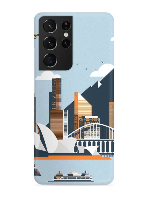 Sydney Opera Landscape Snap Case for Samsung Galaxy S21 Ultra Zapvi