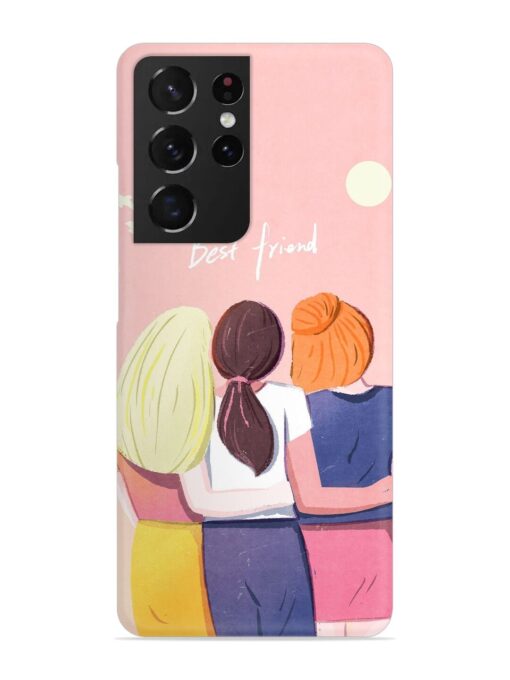 Friendship Day Snap Case for Samsung Galaxy S21 Ultra Zapvi