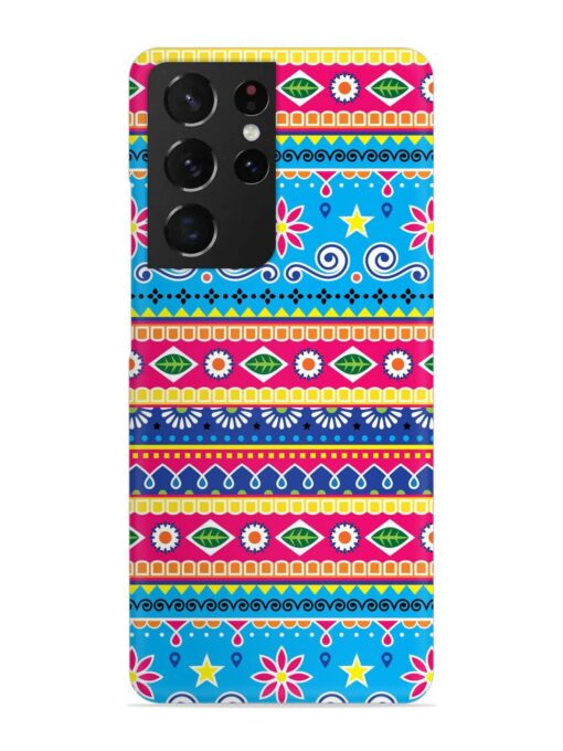 Indian Seamless Snap Case for Samsung Galaxy S21 Ultra Zapvi