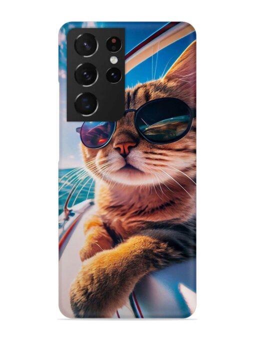 Cat In Style Snap Case for Samsung Galaxy S21 Ultra Zapvi