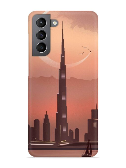 Landmark Burj Khalifa Snap Case for Samsung Galaxy S22 (5G) Zapvi