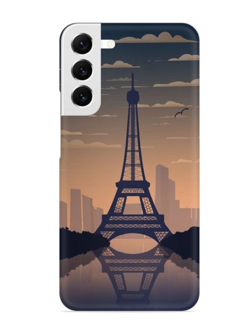 France Paris Eiffel Tower Gradient Snap Case for Samsung Galaxy S22 Plus Zapvi