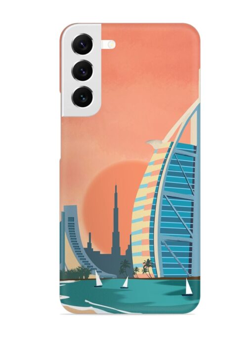 Dubai Architectural Scenery Snap Case for Samsung Galaxy S22 Plus Zapvi