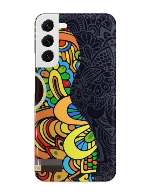 Guitar Vector Art Snap Case for Samsung Galaxy S22 Plus Zapvi