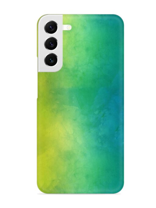 Yellow Green Gradient Snap Case for Samsung Galaxy S22 Plus Zapvi