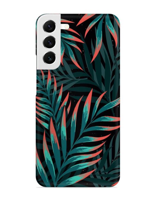 Green Leaf Art Snap Case for Samsung Galaxy S22 Plus Zapvi