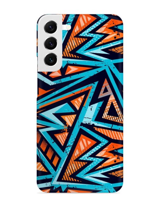 Abstract Seamless Grunge Snap Case for Samsung Galaxy S22 Plus Zapvi