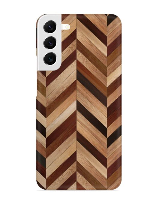 Seamless Wood Parquet Snap Case for Samsung Galaxy S22 Plus Zapvi