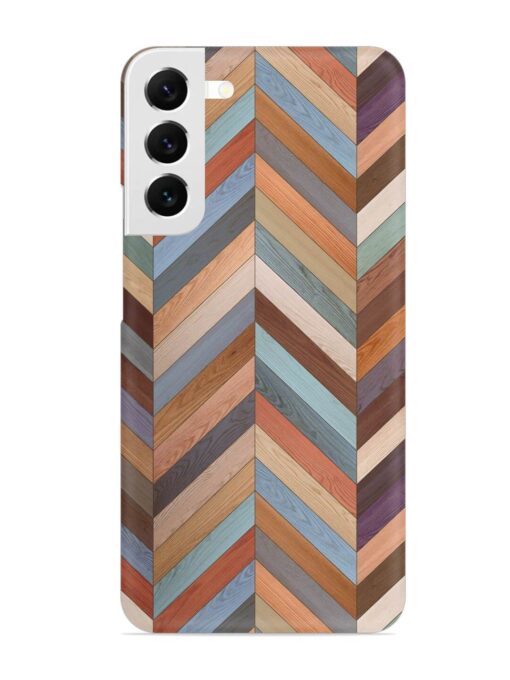 Seamless Wood Parquet Snap Case for Samsung Galaxy S22 Plus Zapvi